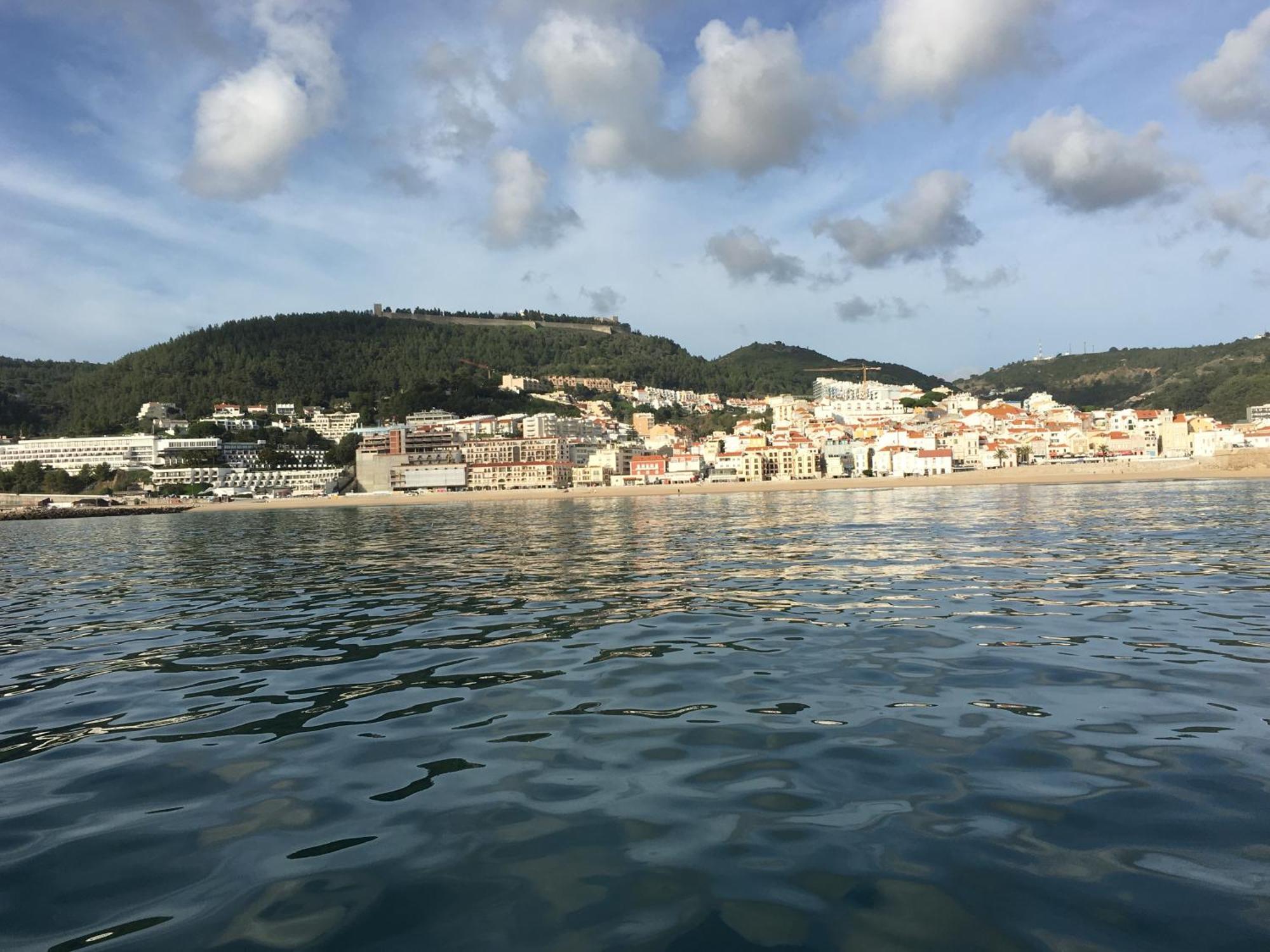 O Som Das Ondas - Vista Soberba De Mar Sesimbra Luaran gambar