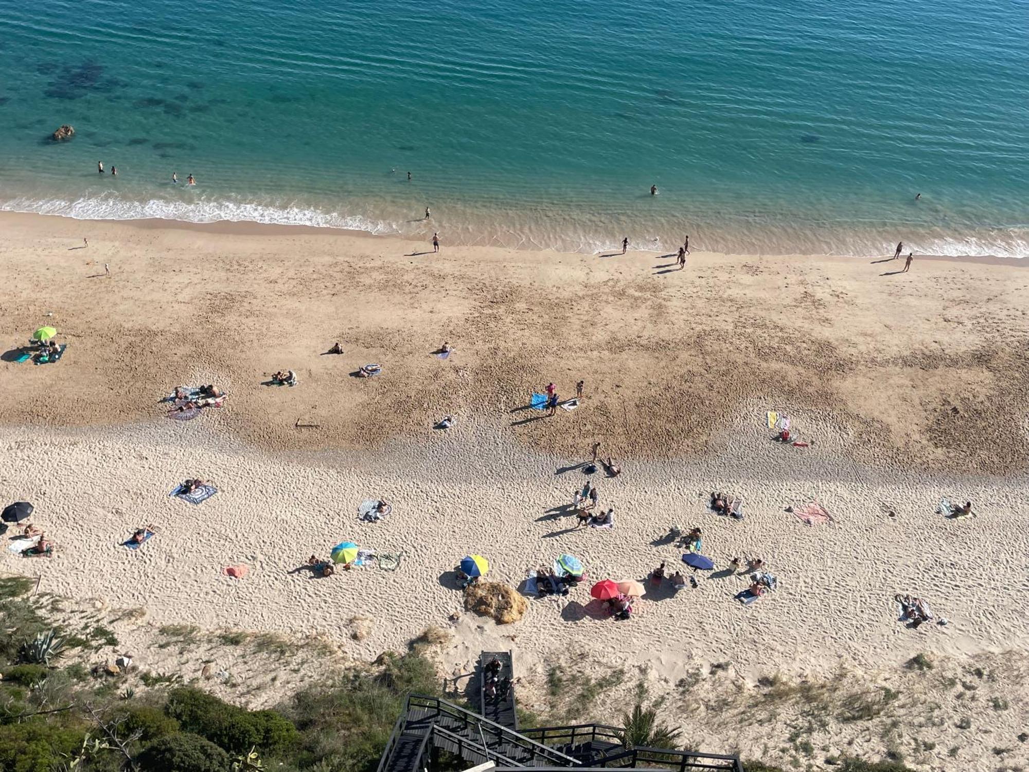 O Som Das Ondas - Vista Soberba De Mar Sesimbra Luaran gambar